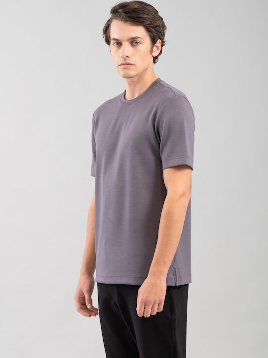 200 Short Sleeve Blouse Gray