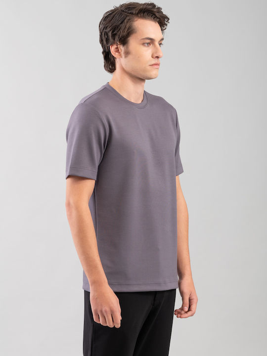 200 Short Sleeve Blouse Gray