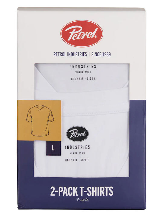 Blake Мъжки Тениски в Бял Цвят 2Pack