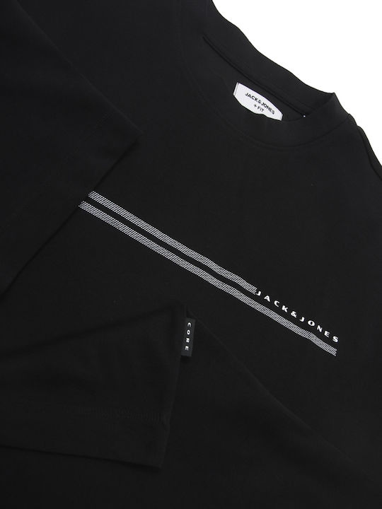 Short Sleeve Black Blouse