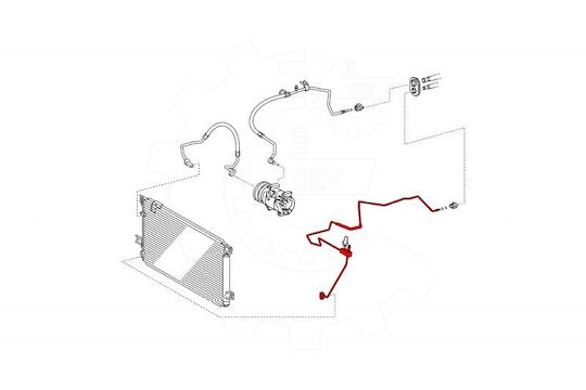 Σωλήνας Κλιματισμού Toyota Avensis T25 8871605560