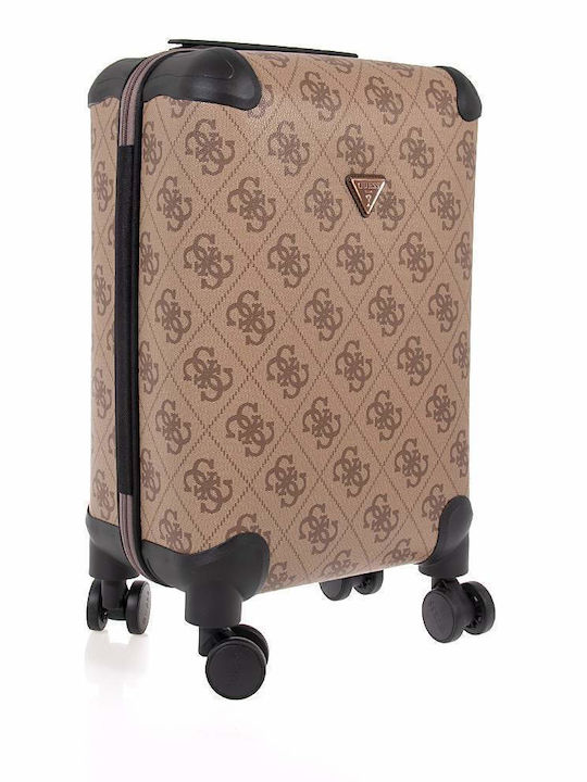 Guess Berta Reisegepäck Beige mit 4 Räder