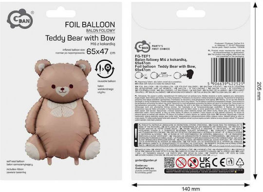 Foil Luftballon Teddybären Jumbo 65cm