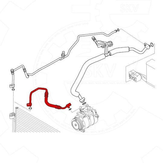 Klimaschlauch Für Bmw 5 E60 E61