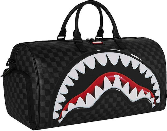Sprayground In Paris Σακ Βουαγιάζ Μαύρο από Δερματίνη Μ50xΠ25xΥ27εκ.