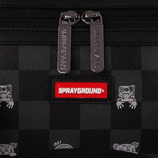 Sprayground Sak Voyage Black from Artificial Leather L32xW15xH24cm