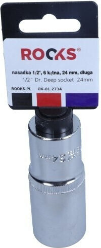 Rooks Sechseckiges Lang mit Rahmen Gastgeber 1/2" Durchmesser 24mm