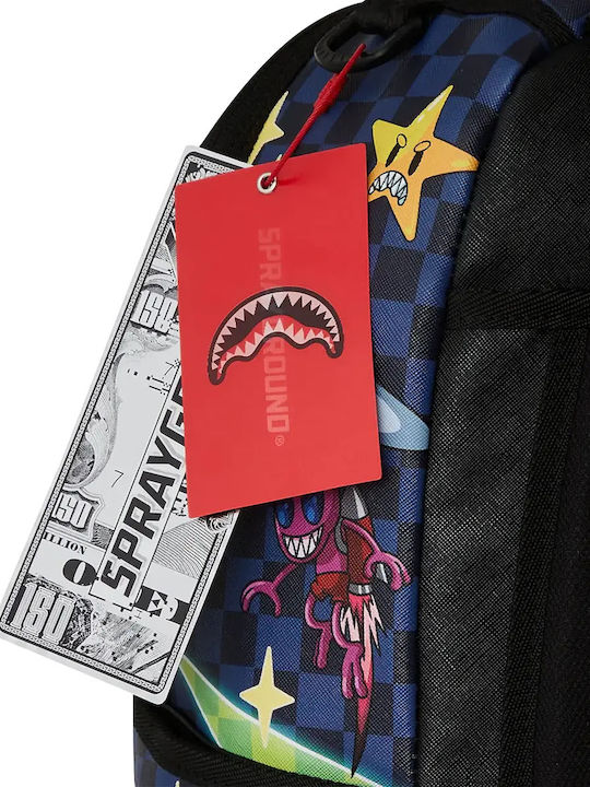 Sprayground Space Σχολική Τσάντα Πλάτης Πολύχρωμη