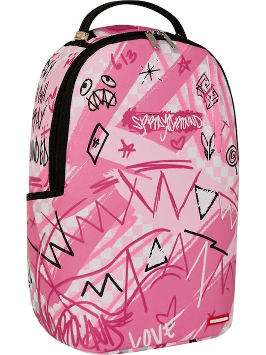 Sprayground School Backpack Pink