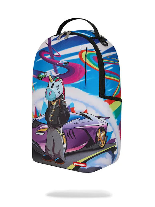 Sprayground Σχολική Τσάντα Πλάτης Πολύχρωμη