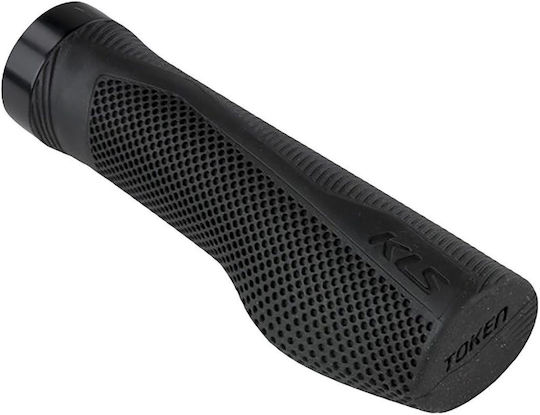 Kellys Token Lockon Schwarze Fahrradlenkergriffe