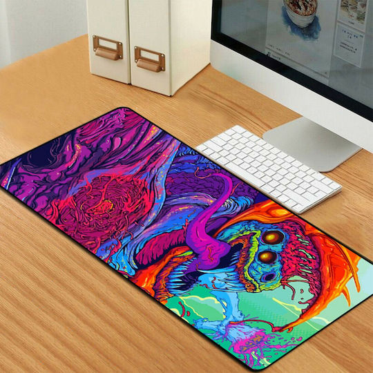 Professional Gaming Mouse Pad Dragon Monster Colorful 100x50cm Er D L