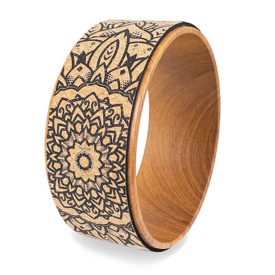 Myga Mandala Yoga Hoop Brown