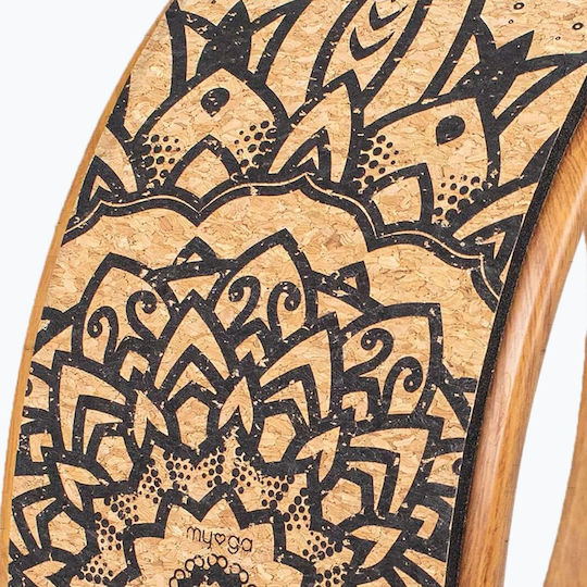 Myga Mandala Yoga Hoop Brown