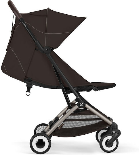 Cybex Orfeo Baby Stroller Suitable for Newborn Chocolate Brown / Taupe Frame 6.3kg