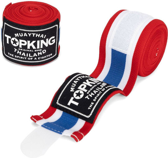 Top King 450 Cm Boxing Wraps Thai Flag