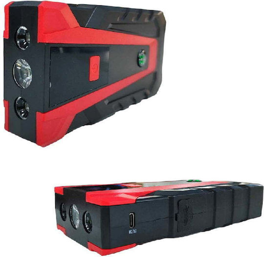 Portable Car & Motorcycle Battery Jump Starter 68800mAh with Power Bank USB Flashlight 12V