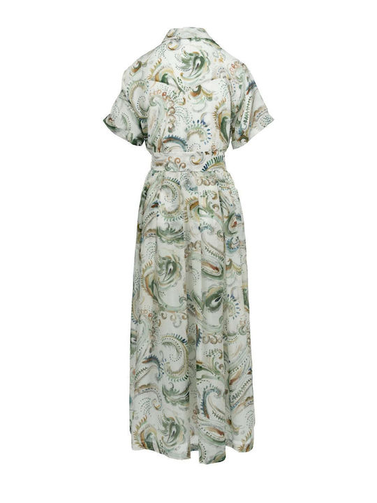 Sommer Midi Hemdkleid