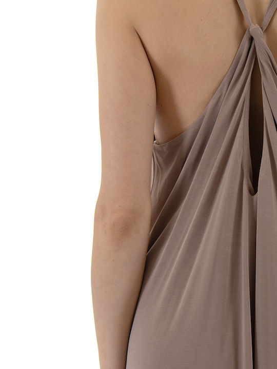 Summer Maxi Dress Beige