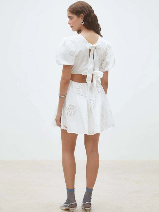 Rochie Mini Alb