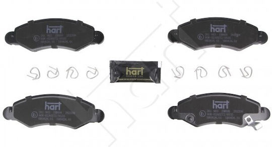 Hart Bremsbeläge Vorderseite Suzuki Ignis Wagon R+ 03