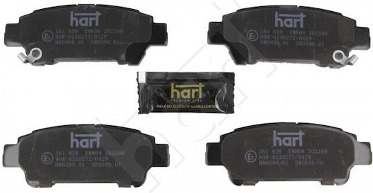 Brake Pads Back Toyota Avensis Verso 2.0-2.4 01