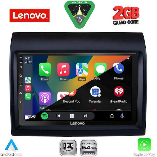Lenovo Автомобилна Аудио Система За Peugeot Boxer Fiat Ducato Citroen Jumper 2011-2021 Bluetooth USB WiFi GPS Apple CarPlay Android Auto С 9" Touch Screen