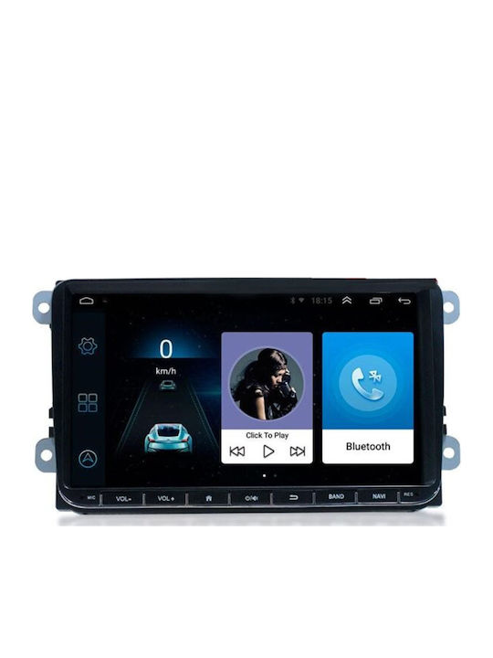 Auto-Audiosystem 2 DIN Bluetooth USB Wi-Fi GPS Apple CarPlay Android Auto mit 9-Zoll Touchscreen