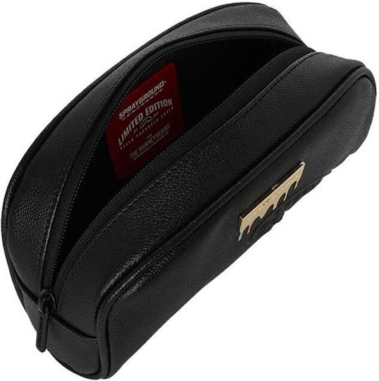 Sprayground Κασετίνα Βαρελάκι Μαύρη