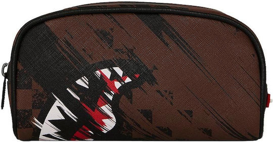 Sprayground Κασετίνα Βαρελάκι Καφέ