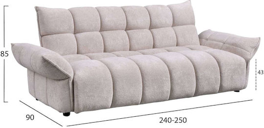 Τριθέσιος Καναπές Κρεβάτι 240x90x85εκ. Τριθέσιος Καναπές Κρεβάτι 240x90x85εκ.
