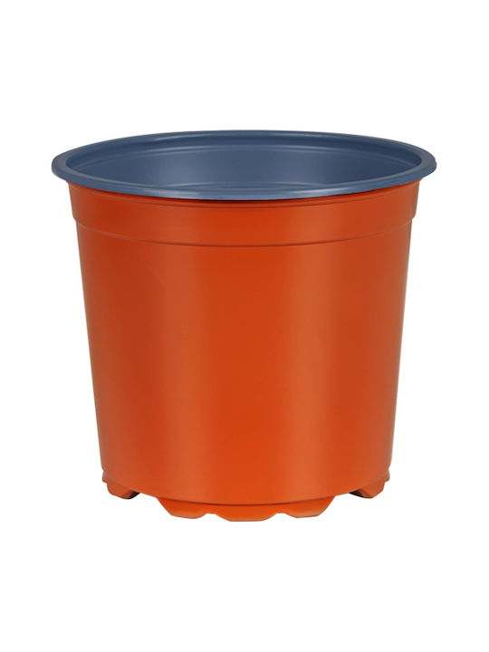 vidaXL Set 50 Ghivece De Flori Ceramice Portocalii vidaXL Set 50 Ghivece De Flori Ceramice Portocalii