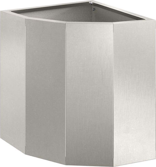 vidaXL Pot Metallic 30x30x35cm.