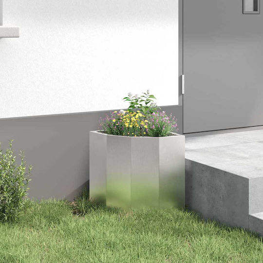vidaXL Pot Metallic 30x30x35cm.