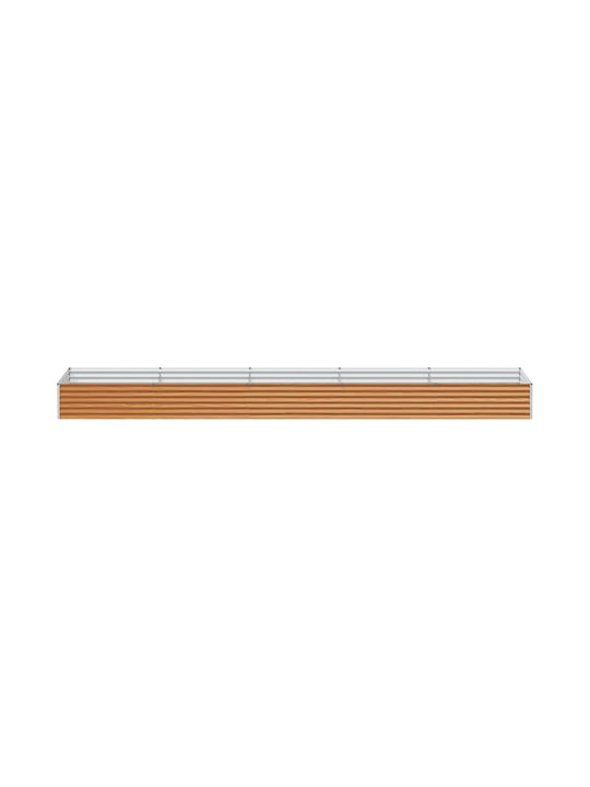 vidaXL Blumenkasten Metallisch Bronze 485x100x36cm.