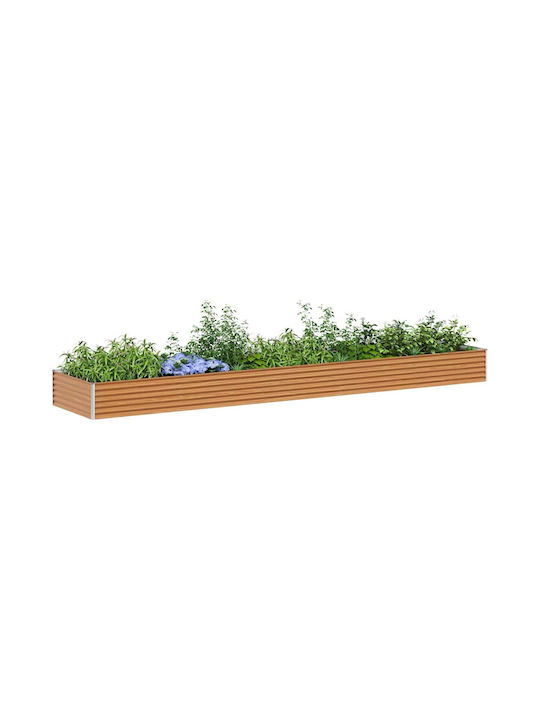 vidaXL Blumenkasten Metallisch Bronze 485x100x36cm.