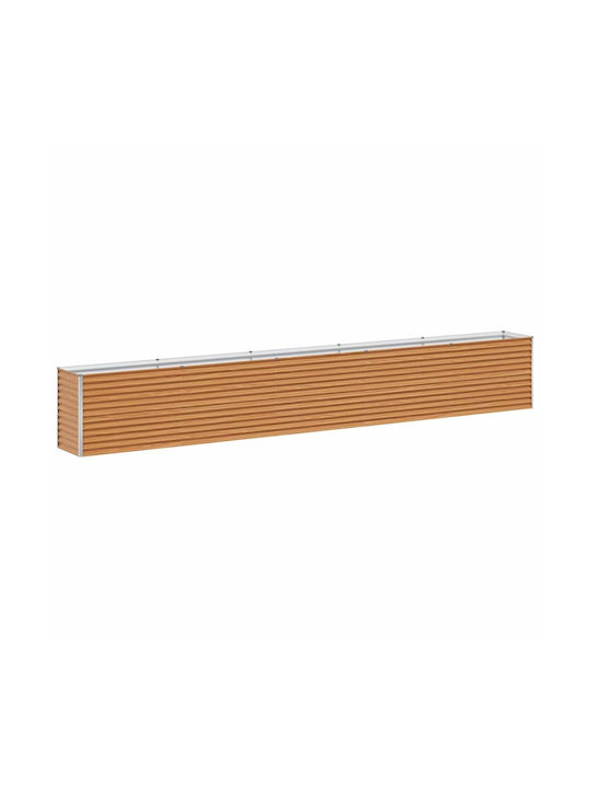 vidaXL Ζαρντινιέρα Μεταλλική Μπρούτζινη 485x50x68εκ.