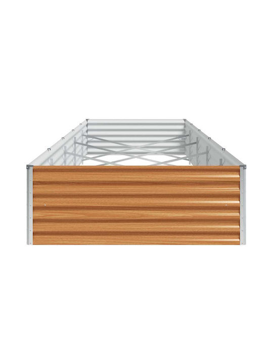 vidaXL Blumenkasten Metallisch Bronze 485x100x36cm.