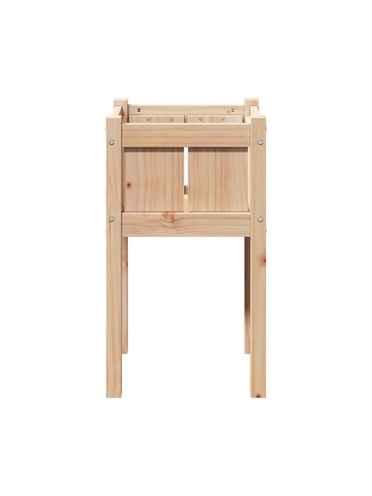vidaXL Саксия Дърво 40x40x70см.