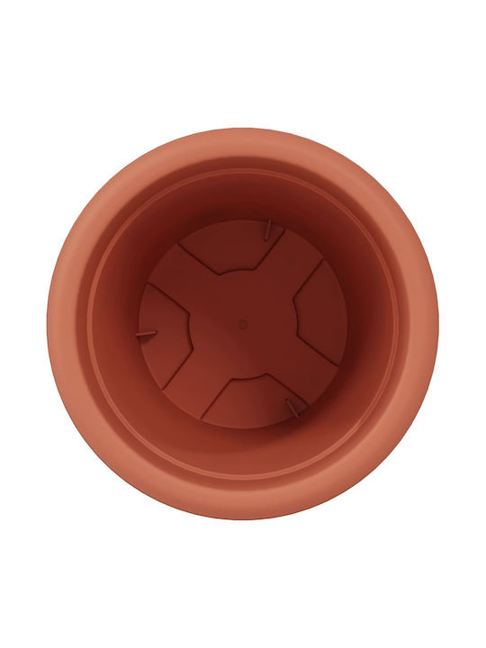 vidaXL Set 6 Ghivece Plastice Light Terracotta