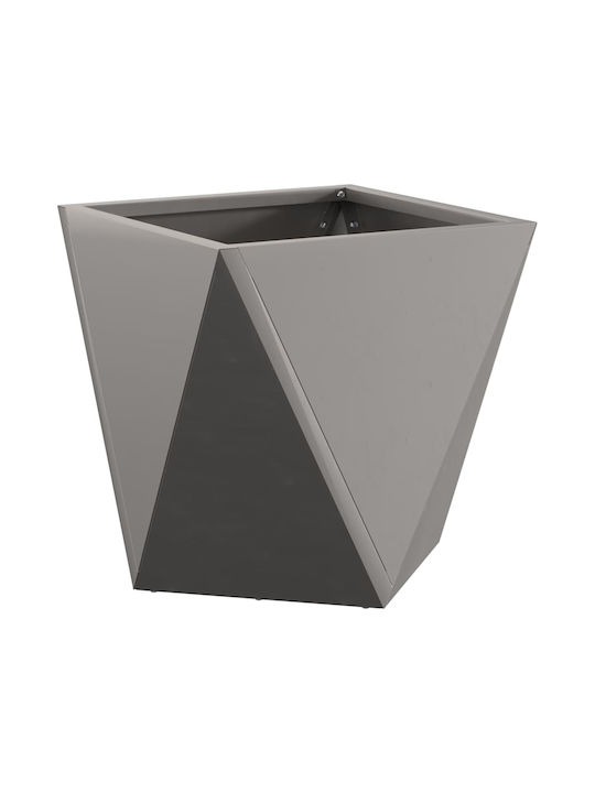 vidaXL Ghiveci Metal Sk Rusty 30x30x30cm.