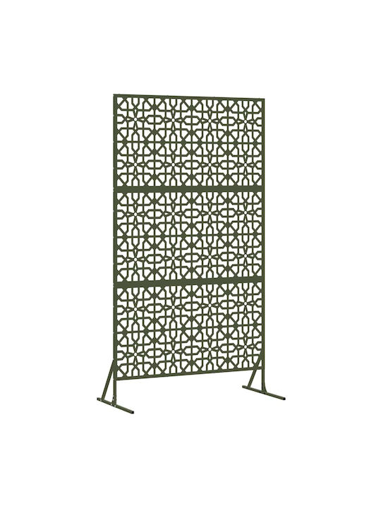 vidaXL Διακοσμητικό Παραβάν Μεταλλικό 100x180cm