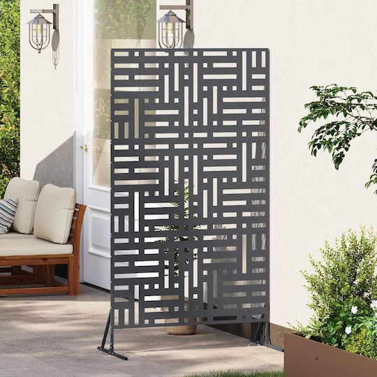 vidaXL Διακοσμητικό Παραβάν Μεταλλικό 100x180cm