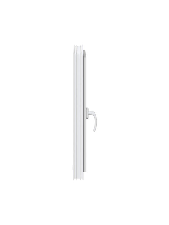 vidaXL Hinged PVC Window W50xH75cm
