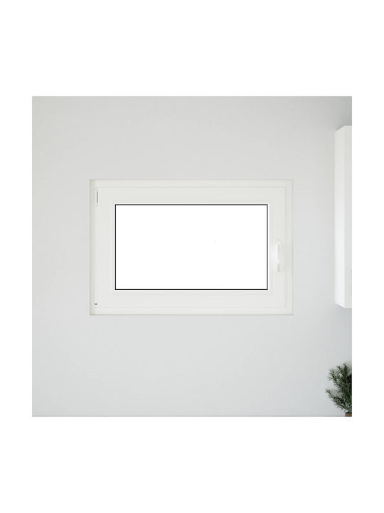 vidaXL Fereastră cu Deschidere PVC L90xÎ60cm