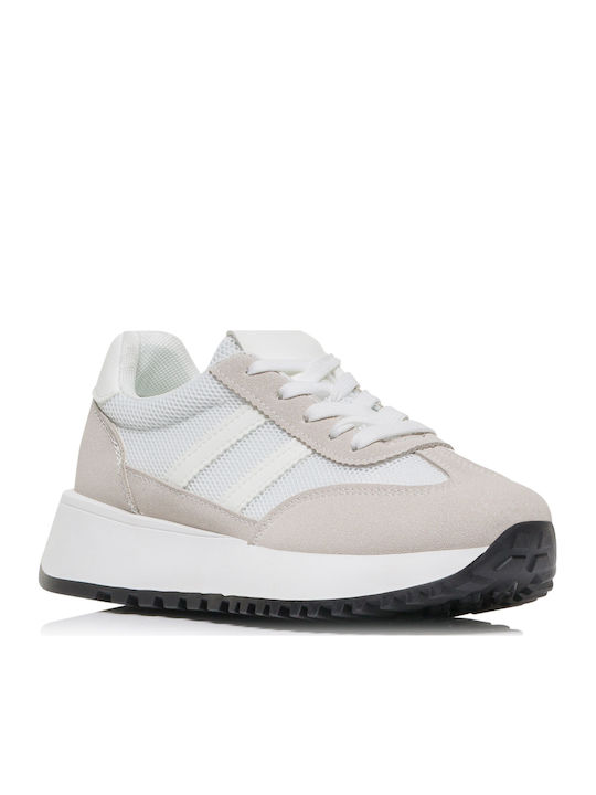 Γυναικεία Sneakers White / Grey
