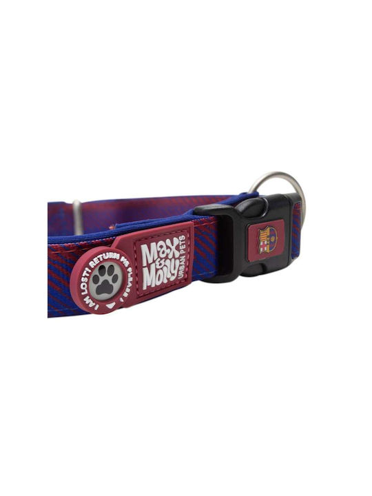 Max Molly Smart Id Dog Collar – Fc Barcelona Medium 2.5cm X 34-55cm
