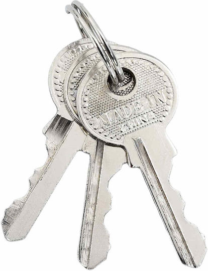 vidaXL Brass Padlock Lengthened with Key 106mm