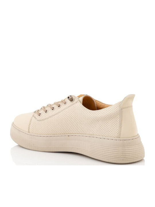 Damen Sneakers Beige