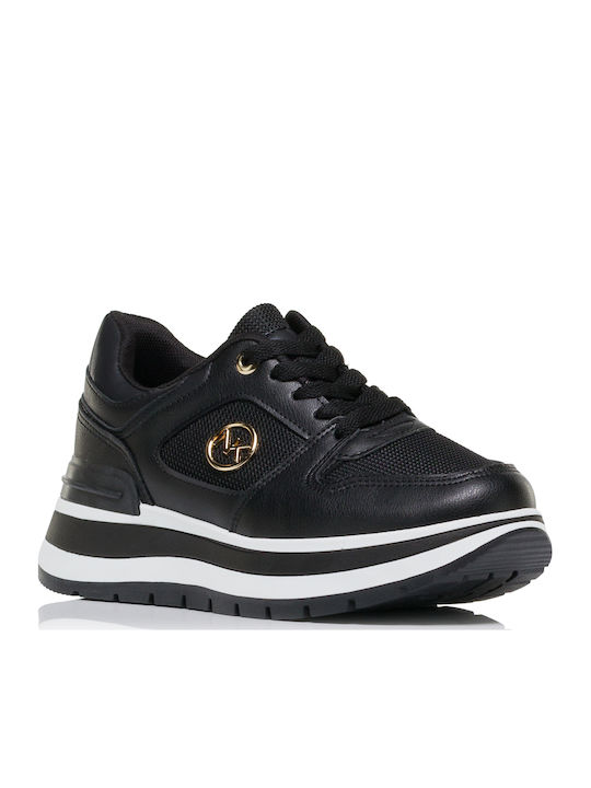 Γυναικεία Flatforms Sneakers Μαύρο
